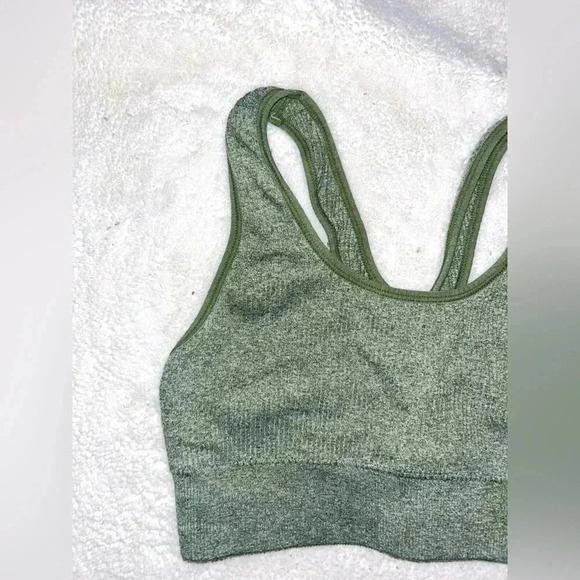 Aerie Green Racerback Bralette - Picture 2 of 4